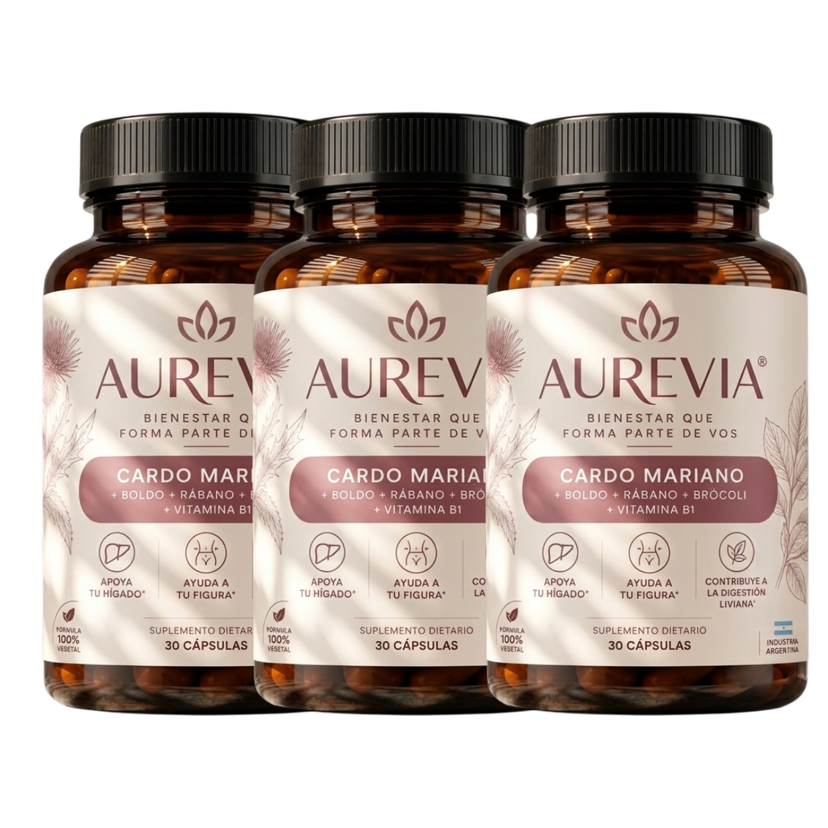 AUREVIA 2 Unidades + 1 de regalo -Bienestar que forma parte de vos