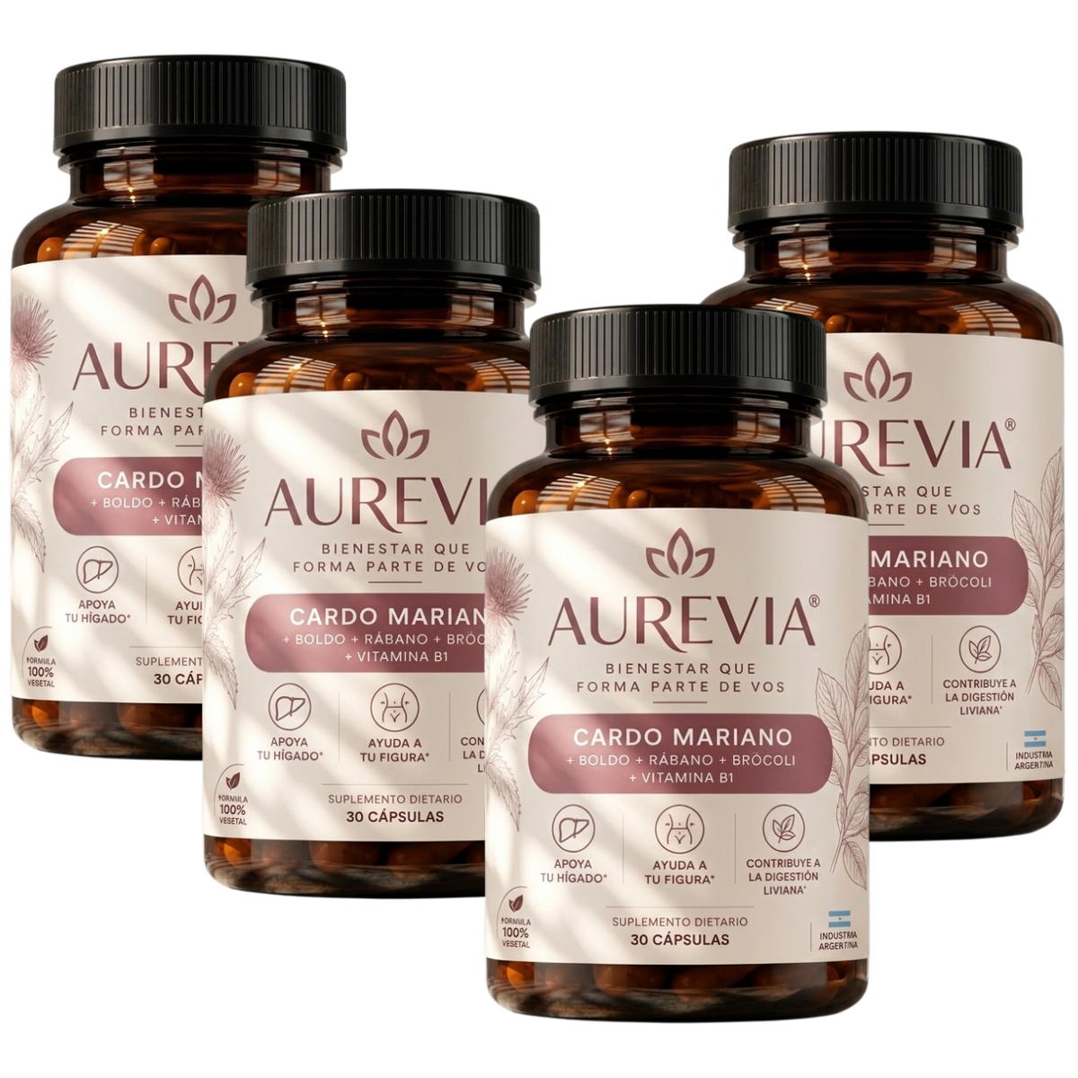 AUREVIA2 Unidades + 2 de regalo -Bienestar que forma parte de vos